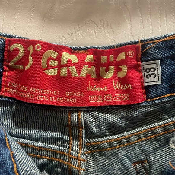 23 Graus denim shorts - sexy - patchwork. Brazil - Picture 5 of 5